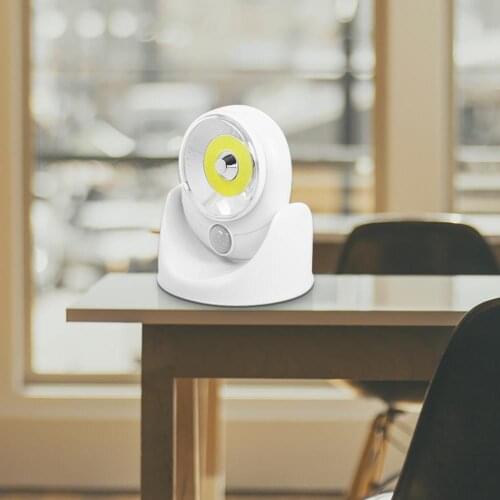 Super bright cordless wall mounting automatic motion sensor LED light lanterns 360 rotation for indoor and outdoor safe lighting