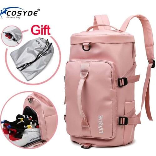 Women Gym Bag Wet Bag Bag Bag Fitness Bag Bag Bag For Outdoor Shoulder Shoes Gymnasts Yoga Training Bag Male