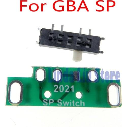 1set NEW Power Switch buttons For GBA SP on off Power Button For Gameboy Advance SP Game Console Repair Parts OEM