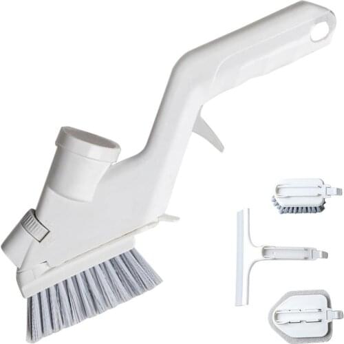 4PCS/setMultifunctional Cleaning Tool Cleaning Brush Kit Durable Practical Cleaner Set For Home Window Cleaning Supplies