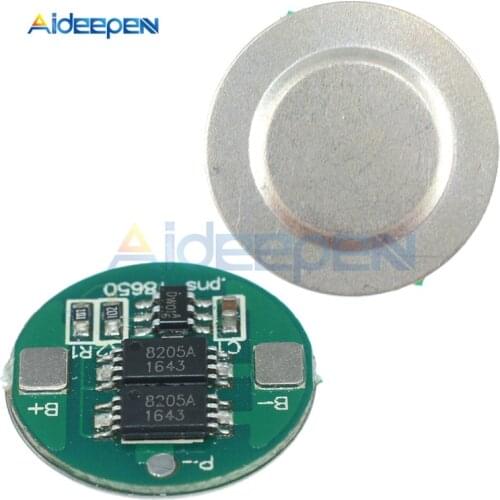 5Pcs Dual MOS 18650 Lithium Battery Protection Board Li-ion Battery High Voltage Detection Circuit Module Overcurrent Detection