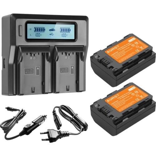 2600mAh NP-FZ100 NP FZ100 NPFZ100 battery + LCD fast dual charger for Sony Alpha 9 A9 9R A9R 9S A9S A7RIII A7R3 A7R4 7RM3 A7m3