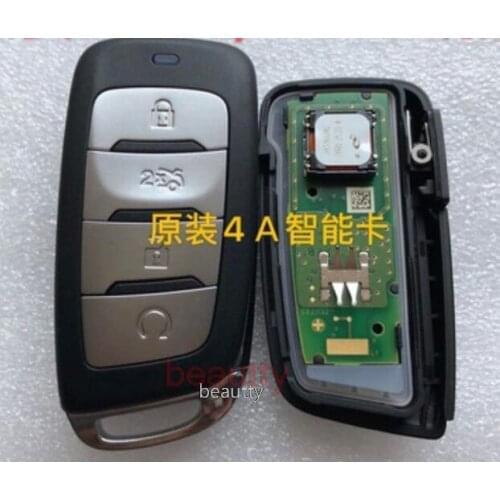 Car Keyless Intelligent Remote Key 4A chip for Changan CS35 CS95