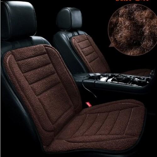 Winter Car Seat Covers,Car MATS Plush Car Truck Control Temperature Electric Heating Seat Cushion Sets,Car Styling For BMW Audi