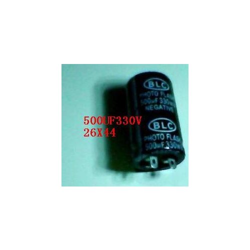 330v 500uf photo flash capacitor 26*44mm