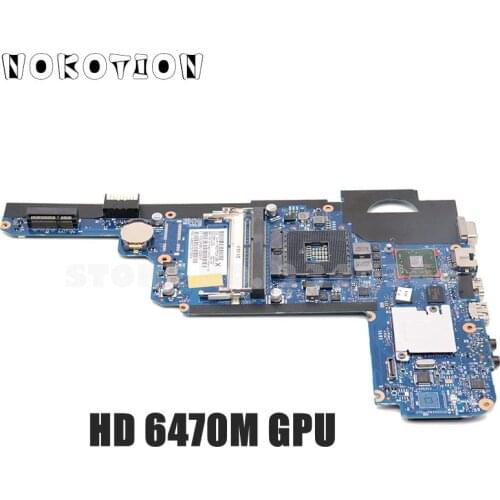 NOKOTION 636944-001 MAIN BOARD For HP Pavilion DM4 DM4-2000 Laptop Motherboard HM65 DDR3 HD 6470M GPU