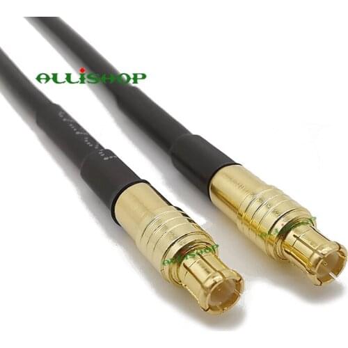 MCX Male Plug to MCX Male Plug Straight Connector RG174 Coaxial Cable For Wireless