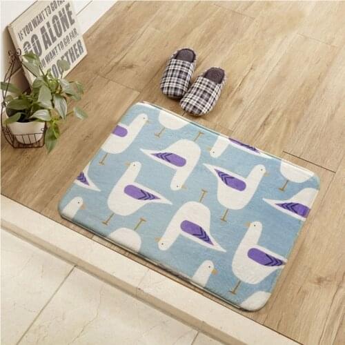 Cute Cartoon Alpaca Print Mat/Rugs Home Creative Carpets For Living Room Bedroom Kids Anti-slip Child Bath Kitchen Game Rug Mat