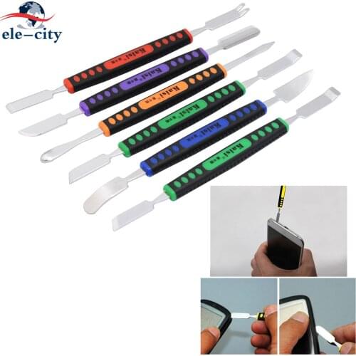 Multifunctional Double Sided Metal Spudger Heads Iron Scraper Tools Kit Prying Opening Repair Tool set for iPhone X for Android