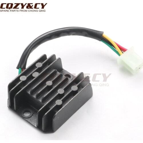 12V Voltage Regulator Rectifier 5 Wires 5 pin for SYM 50 Jet Euro X E2 2T 05/12 31600KR1761