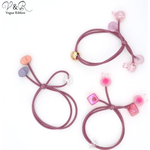 DIY Handmade Jewelry Making Cute Animal Star Beaded Charms Pendants for Hair Band Set Components Decoration Fashion Accessories