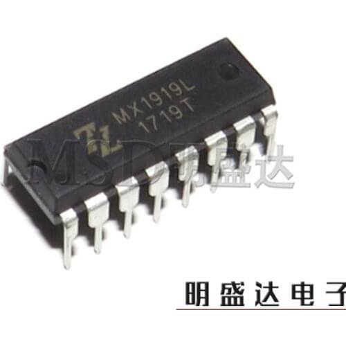 Xinyuan Brand new original MX1919 MX1919L in-line DIP-16 motor driver chip can be photographed directly 5pcs/lot