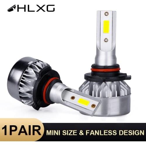 Led h7 lampada H8 H9 H11 9005 HB3 HB4 9006 H13 9012 HIR2 H3 H1 LED 6000K 10000LM Auto headlights lamp H4 bulb car light HLXG