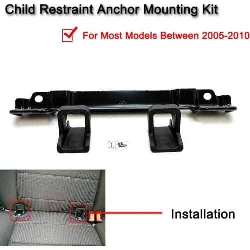 Car Child Seat Restraint Anchor Mounting Universal Car Kit Belt Connector For ISOFIX Child Safety Seat
