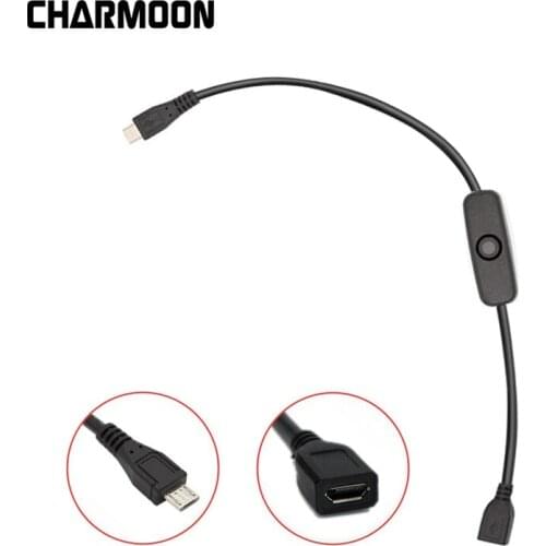 For Raspberry PI Power USB Cable With ON/OFF Switch Power Control Toggle For Pi 3 Model B+/ B/2/Zero/w