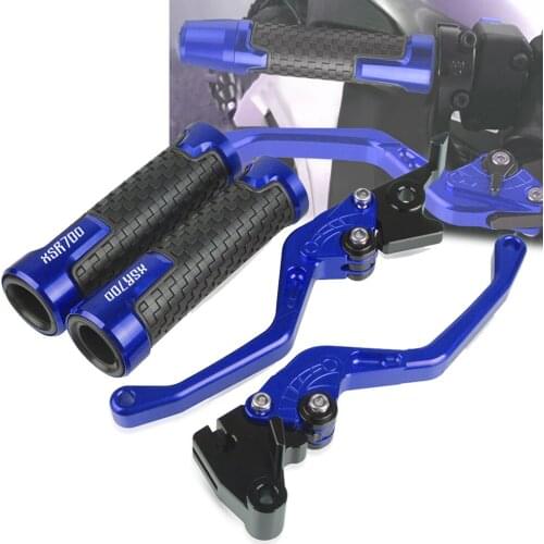 XSR 700 Handle Bar FOR YAMAHA XSR700 ABS 2015-2020 2016 2017 2018 2019 Motorcycle Accessories CNC Aluminum Brake Clutch Levers