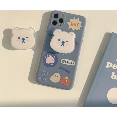 Girl phone covers iphone 12 pro max case mobile phone accessories iphone 11 pro case with phone bracket