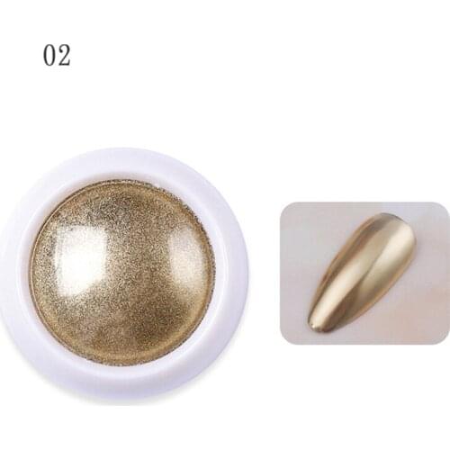 1 Box Nail Chameleon Mirror Chrome Solid Powder Colorful Aurora Effect Pigment Glitter Dust DIY Design Nail Art Decoration