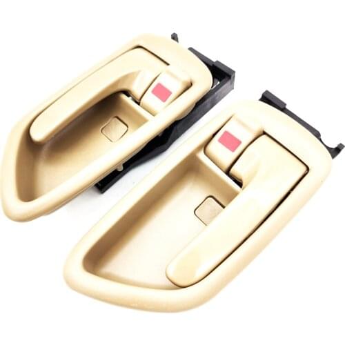 1 Pair front+right Car Interior Door Handle for Toyota Avalon Rh:69205-Ac010 Lh:69206-Ac010
