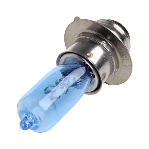 DC 12V 35W White Headlight Bulb Lamp For Motorcycle Electric Vehicles P15D-25-1 R3MD