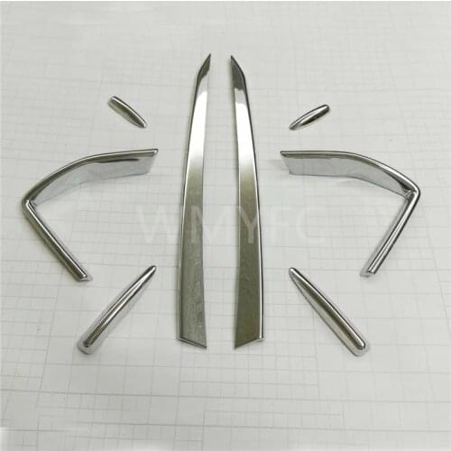 ABS Chrome Rear Light Tail Lamp Eyebrow Cover Taillight Trim Below Eyelid Decoration Car Styling 8Pcs For LEXUS RX 2016 2018