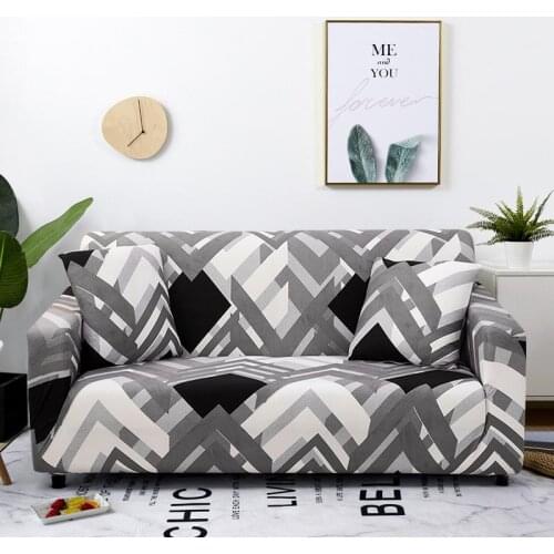 50Sofa Cover Geometric Elastic Sofa Cover for Living Room Modern Sectional Corner Sofa Slipcover Couch Cover Chair Protector 1PC