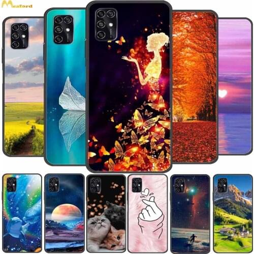 For ZTE Blade V2020 Smart Case Silicon Soft Phone Cover For ZTE Blade V20 V 20 Smart Case Funda Dolphin Fighter Black TPU Bumper