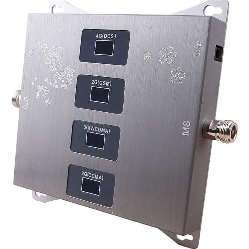 Four band household mobile phone signal amplification enhanced receiver to expand Unicom mobile 234g three network repeater