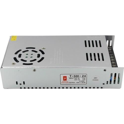 24V 20A 480W Switching power supply Driver For LED Light Strip Display AC100-240V Factory Supplier