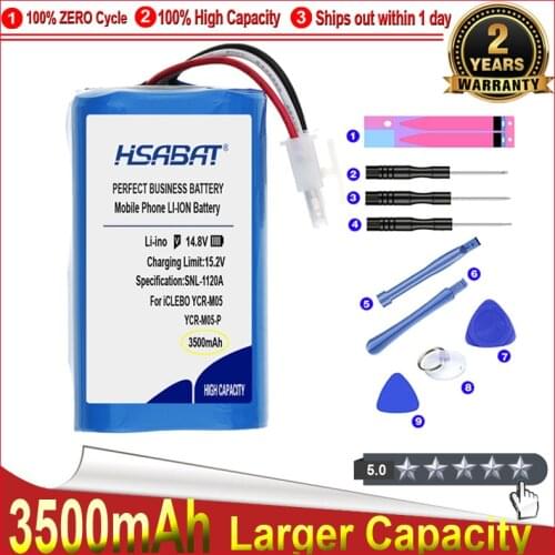 HSABAT 0 Cycle Battery for ICLEBO ARTE YCR-M05 POP YCR-M05-P Smart YCR-M04-1 Smart YCR-M05-10 YCR-M05-30 YCR-M05-50 Accumulator