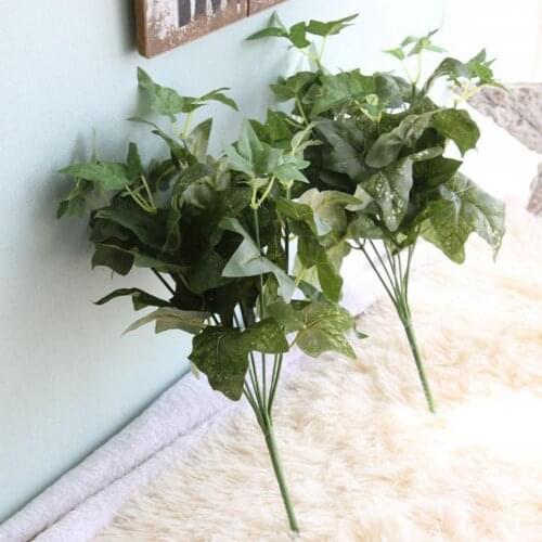 Artificial flower Eucalyptus Leaves Stems Eucalipto Branches Artificial Plants for Floral Bouquets Wedding Holiday Green Decor