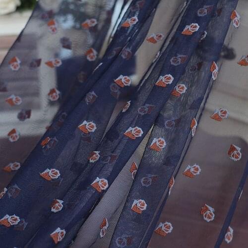 Free shipping width133cm Canglan Vintage Embroidered Lace Fabric in Gold, Wedding Gown Lace Fabric bridal gown