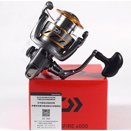 Daiwa CROSSFIRE Metal Spool Spinning Fishing Reels 3BB Superior Wheel For Freshwater Saltwater/freshwater Fishing