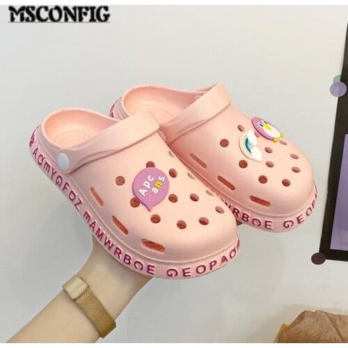 Cartoon Penguin Multicolor Soft-soled Nurse Shoes Flat-soled Surgical Shoes Waterproof and Breathable Household Slippers
