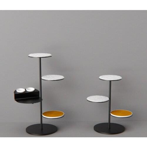 New Wrought Iron Pet Multifunctional Creative Cat Climbing Frame Cat Litter Multi-layer Crawling Furniture Pet Supplies