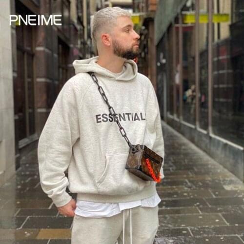 PNEIME New men and women letter sweater loose plus size hoodie European and American fashion couple pullover hooded print top