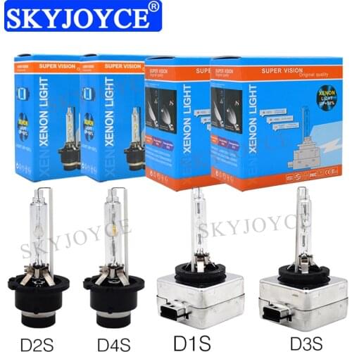 SKYJOYCE Original 55W 4300K D1S HID Bulbs D3S 8000K 5000K D1S D1R D2S D2R D3S D3R D4S D4R 6000K 35W D1S D2S HID Headlight Bulb