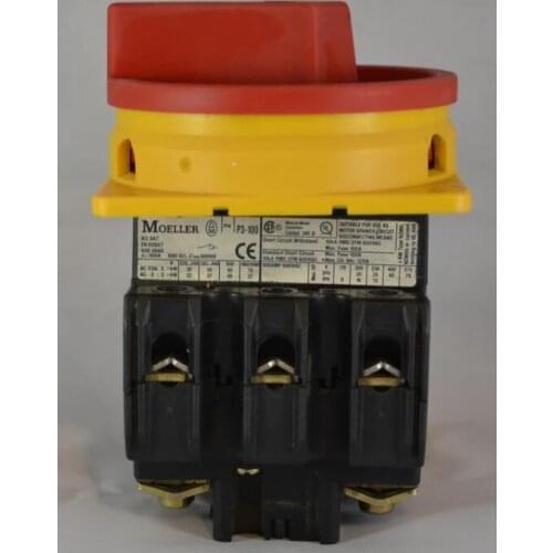 P3-100/EA/SVB Switch Disconnector, 3 Pole, 690 V, 100 A, IP65, Screw, Front Mount 74320