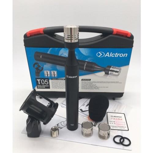Alctron T05 Professional Instrumental Mic,Pencil Condenser Mic,Studio Microphone, for broadcast,theater,recording studio