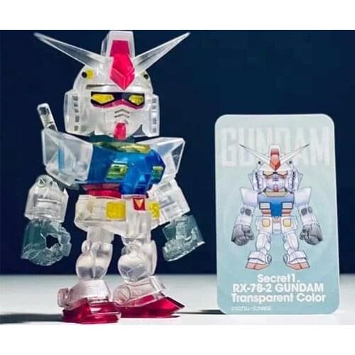 Blind Box Random Toys Mobile Suit Anime Figure lot Surprise Model Guess Dolls 10Pcs/Set