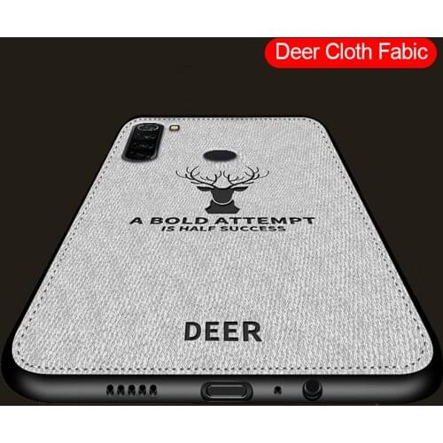 For oppo realme c3 7 6 6pro 5i 6i 5 s 5 case deer cloth fabic case for realme c3 c 3 real me c3 case soft silicone bumper coque