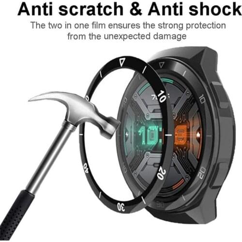 Protective Film Cover For Huawei Watch GT 2e GT2 E GT2E Smartwatch Full Screen Protector case Watch 3D Curved Edge Scale films