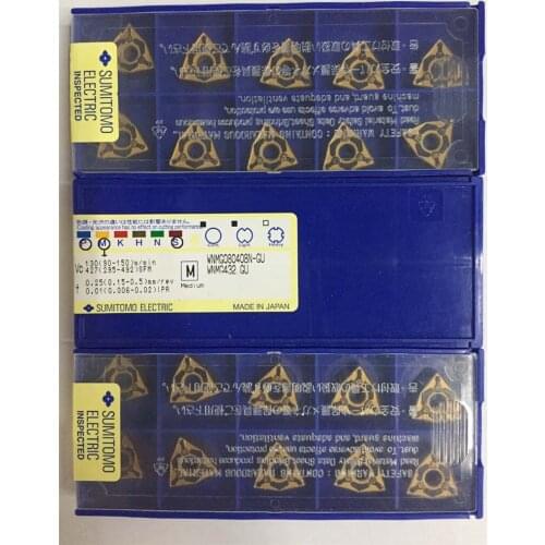 10PCS WNMG080408N-GU AC630M AC820P AC700G AC530U AC810P AC725 FREE SHIPPING
