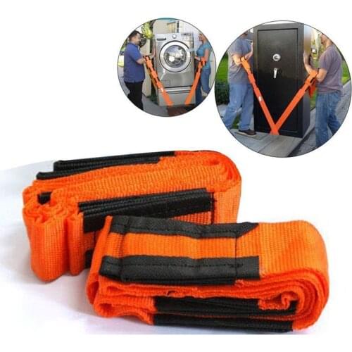 2Pcs Home Furniture Transport Lifting Moving Strap Belt Wrist Straps Team Straps Mover Easier Conveying Belt Rope