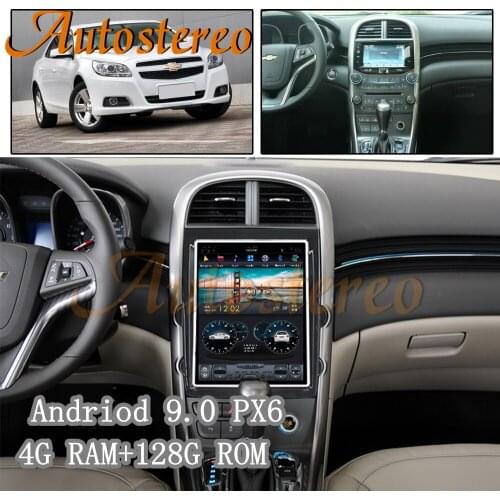 Android9 4+128G PX6 Carplay For Chevrolet Malibu 2013-2015 Tesla Style Car GPS Navigation Auto Radio Head Unit Multimedia Player