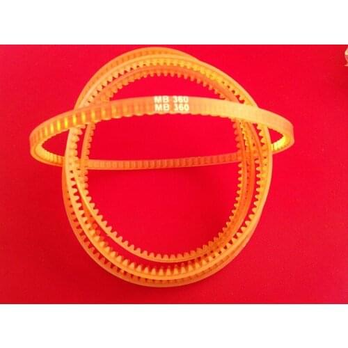 Household selvage machine copy machine motor single-sided tooth belt MB-360 circumference 360mm