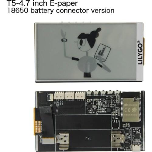 LILYGO T5-4.7 inch E-paper ESP32 V3 version 16MB FLASH 8MB PSRAM WIFI/Bluetooth for arduino