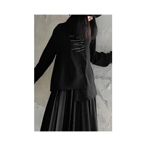 Женские рубашки с вышивкой IKKB China At AliExpress