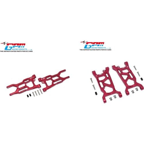 Aluminum front+rear lower suspension arm set for LOSI 1/10 LASERNUT TENACITY ULTRA 4 ROCK rc car parts
