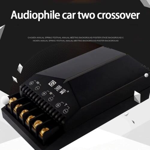 KYYSLB CA2FP Crossover Frequency 3200Hz Fever High and Low Sound Two Way Crossover Car Audio DIY Upgrade Crossover